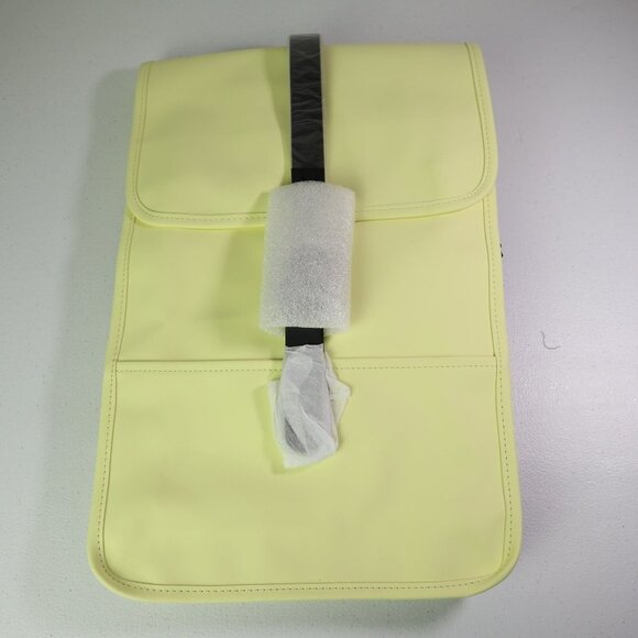 NEW Rains Unisex  Backpack Mini in Color Straw Yellow main image 11